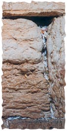 Wailing Wall Messages between bricks